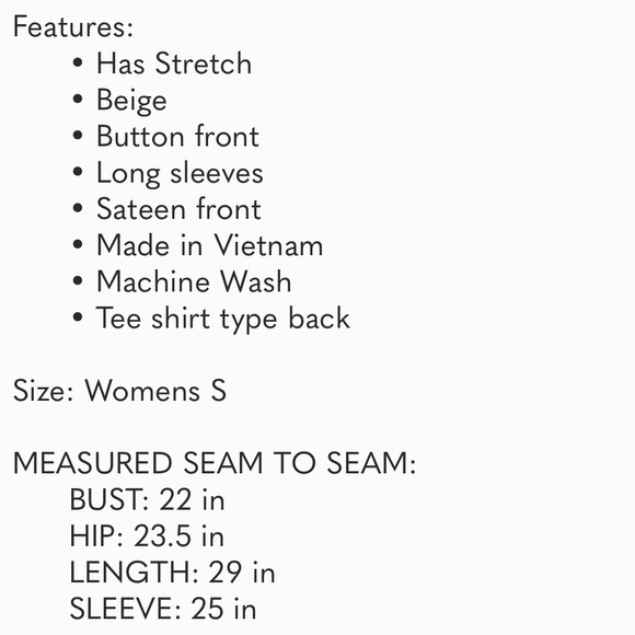 Anthropologie Dolan Sateen Combo Long Sl Button Front Casual Cozy Shirt - Picture 6 of 6